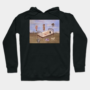 Henry Ford Hospital (The Flying Bed) by Frida Kahlo Hoodie